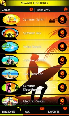 SUMMER RINGTONES android App screenshot 4